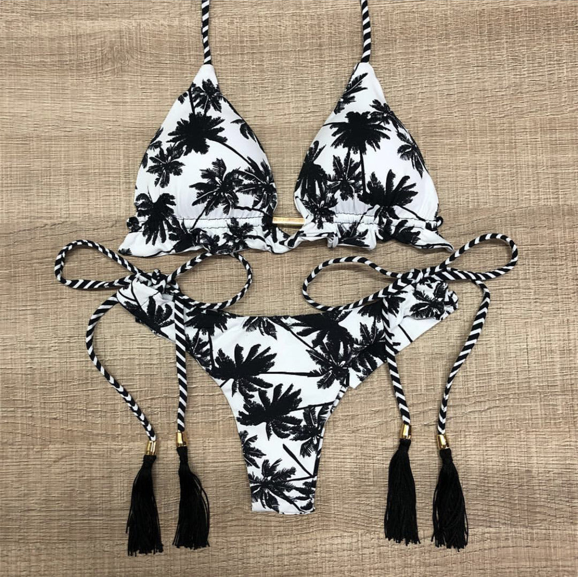 The Floral — Floral-Print Bikini Set by Siren's Boutique