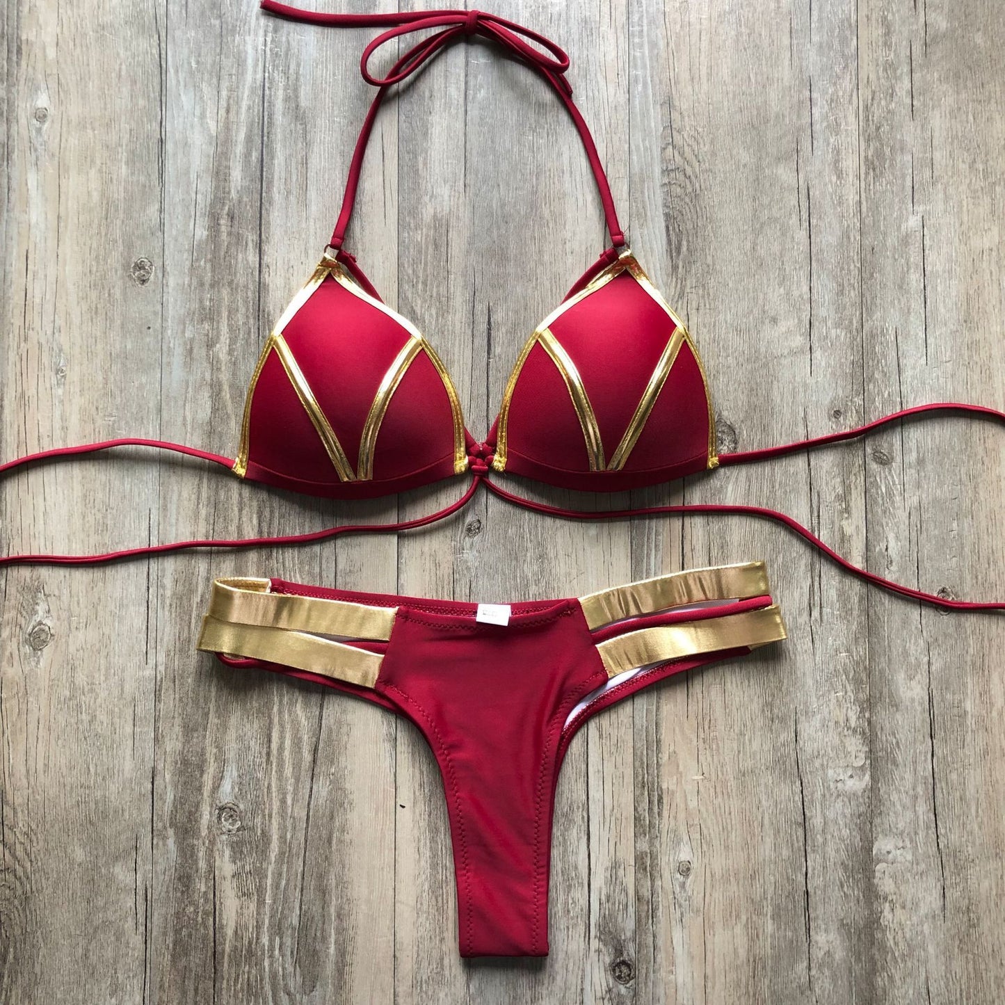 The Bronze — Editorial Animal-Print Bikini Set by Siren's Boutique