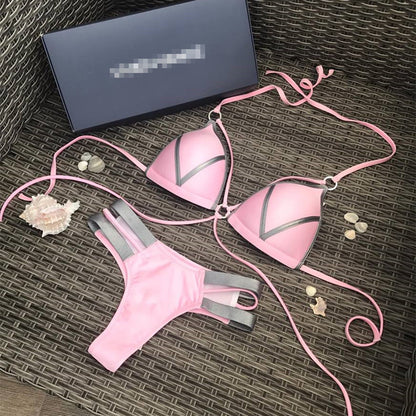The Bronze — Editorial Animal-Print Bikini Set by Siren's Boutique