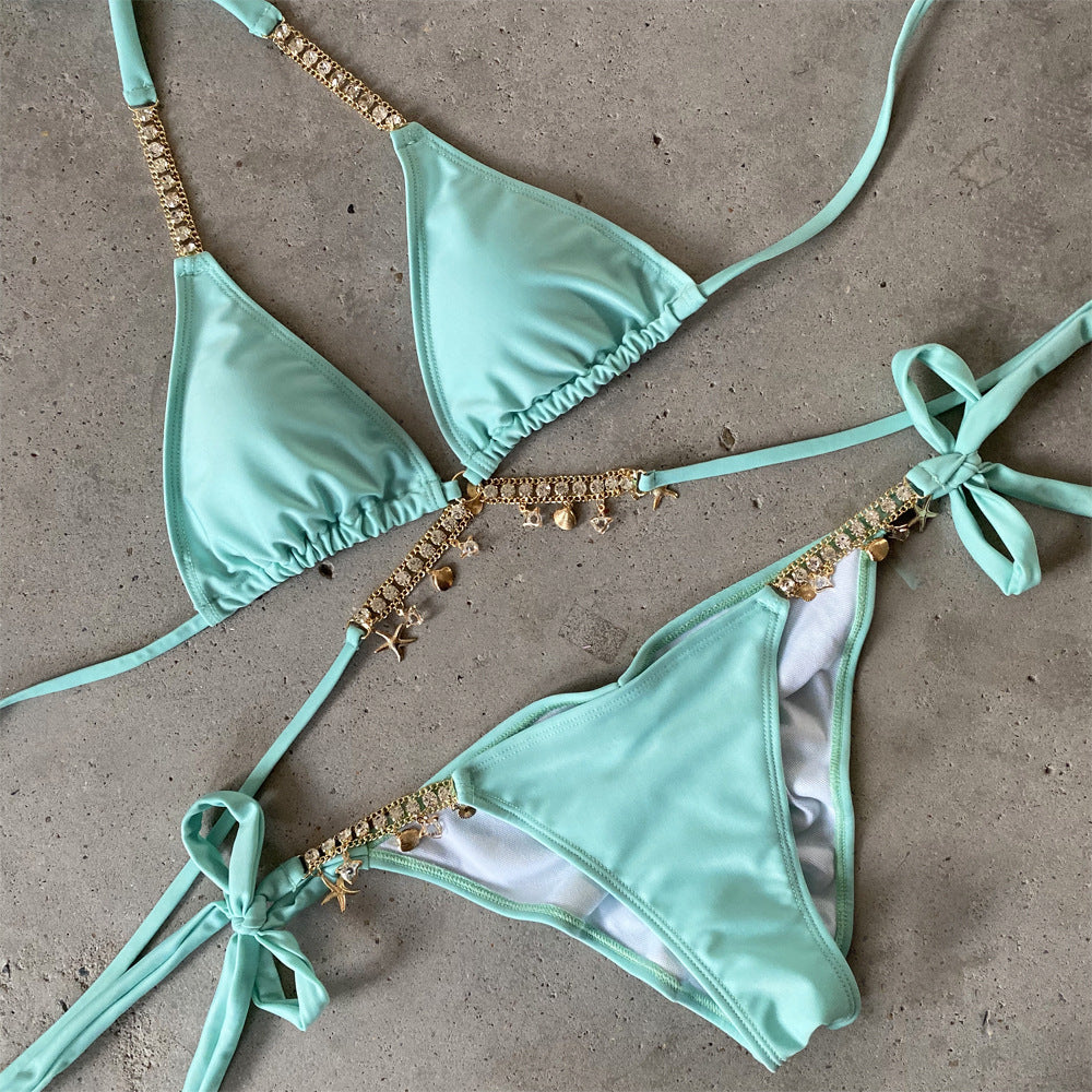 The Gemstone — Multi-Color Statement Bikini Set by Siren's Boutique