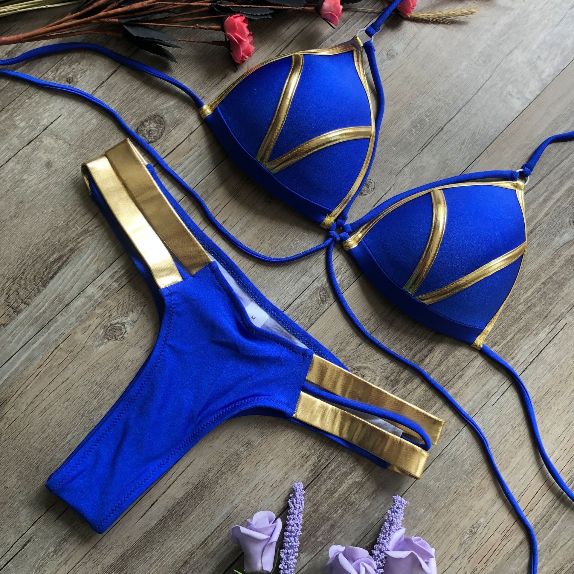 The Bronze — Editorial Animal-Print Bikini Set by Siren's Boutique