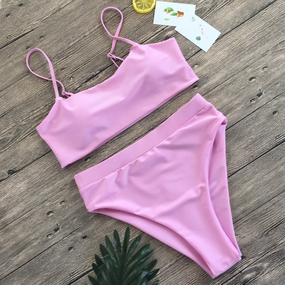 The Trinity — Bandeau 3-Piece Bikini Set by Siren's Boutique