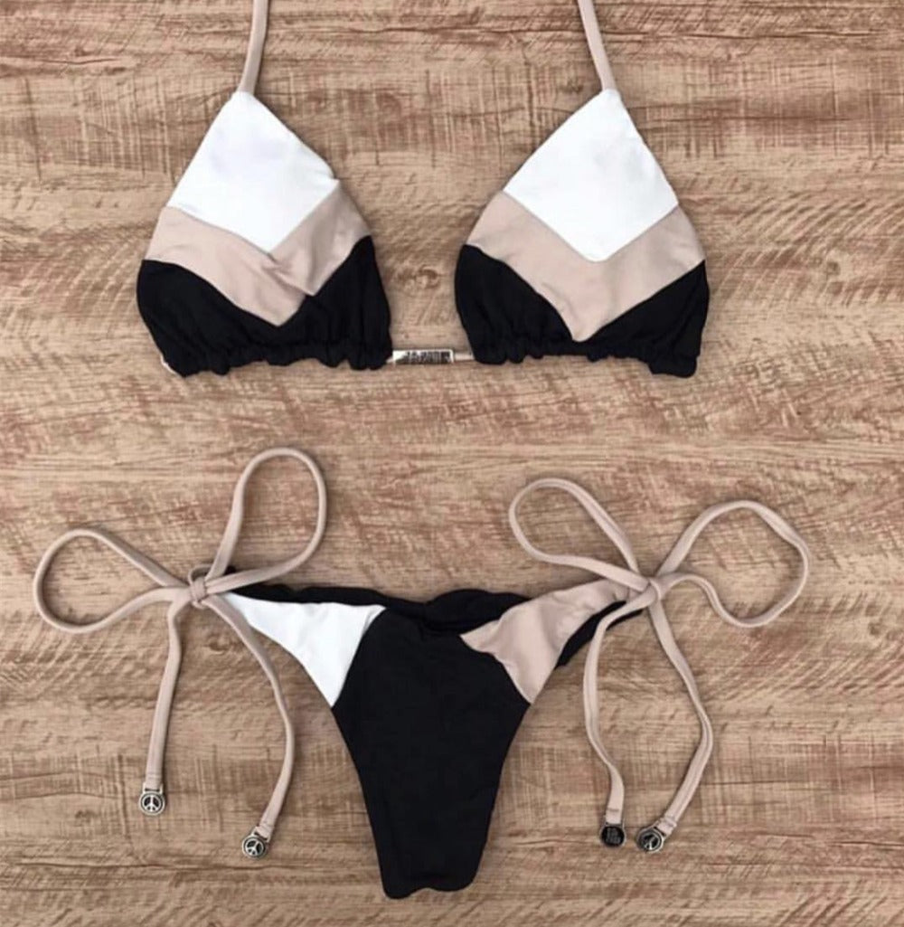 The Floral — Floral-Print Bikini Set by Siren's Boutique