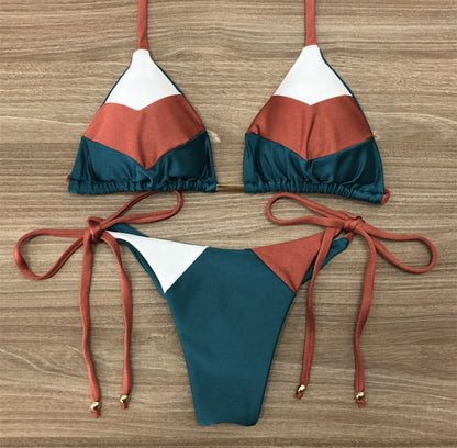 The Floral — Floral-Print Bikini Set by Siren's Boutique