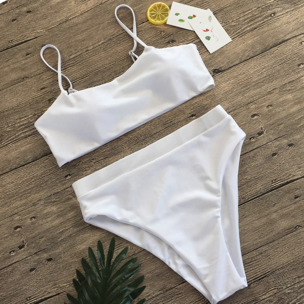 The Trinity — Bandeau 3-Piece Bikini Set by Siren's Boutique