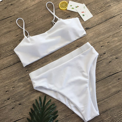 The Trinity — Bandeau 3-Piece Bikini Set by Siren's Boutique