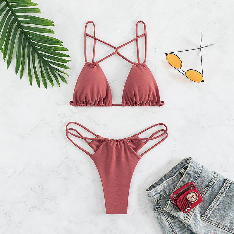The Eterna — Bandeau Bikini Set by Siren's Boutique