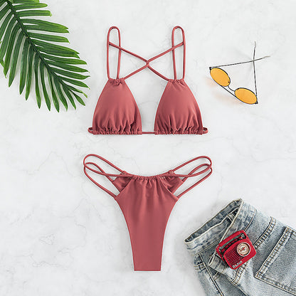 The Eterna — Bandeau Bikini Set by Siren's Boutique