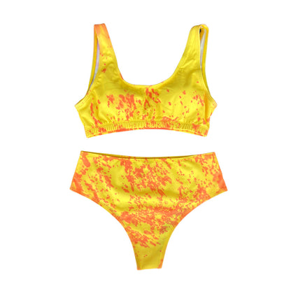 The AquaGlow — Color-Block Swimsuit by Siren's Boutique