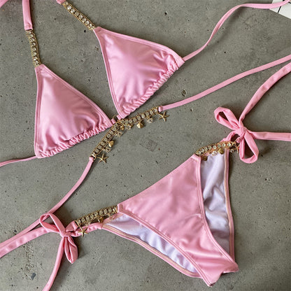 The Gemstone — Multi-Color Statement Bikini Set by Siren's Boutique