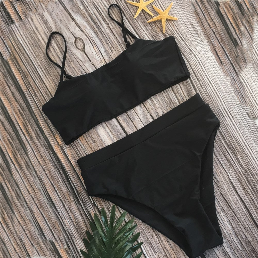 The Trinity — Bandeau 3-Piece Bikini Set by Siren's Boutique
