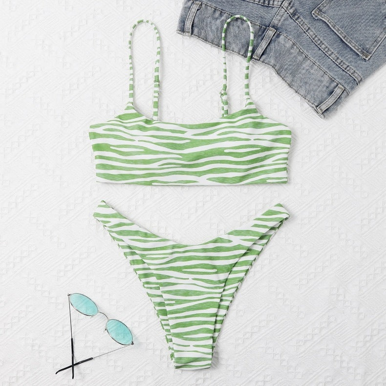 The Siren — Triangle Bikini Set by Siren's Boutique