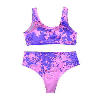 The AquaGlow — Color-Block Swimsuit by Siren's Boutique